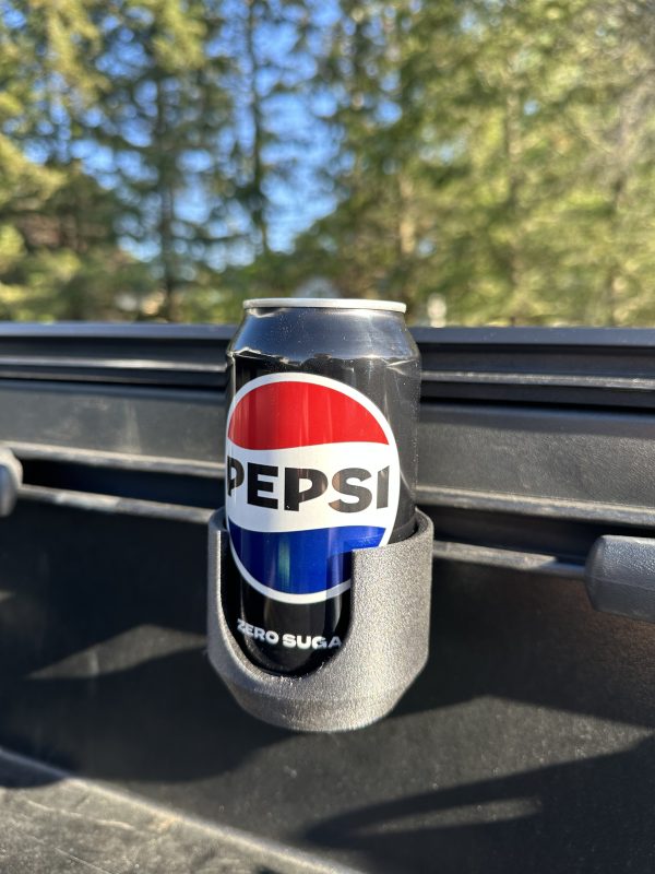 Tacoma/Tundra Bed Rail Cup Holder – Built-in Bottle Opener